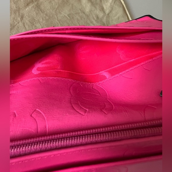 Chanel Lambskin Leather Quilted Black and Pink Long Wallet organizer#10788345 - Picture 8 of 16